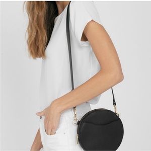 Cuyana circle crossbody bag